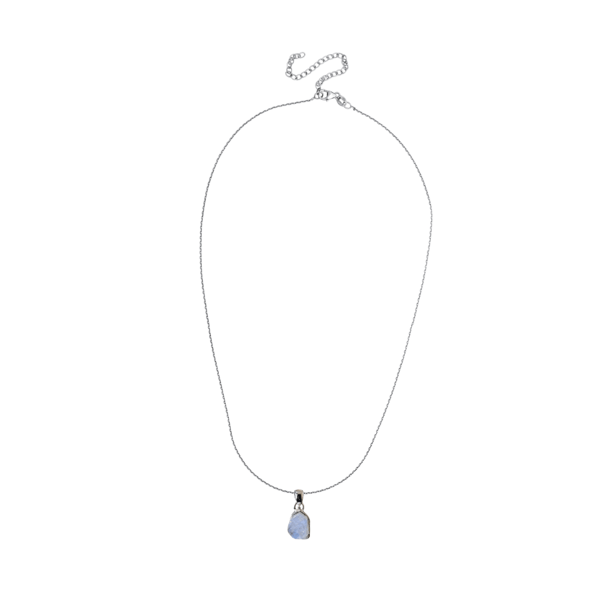 Freeform Gemstone Pendant Necklace - Vegan America