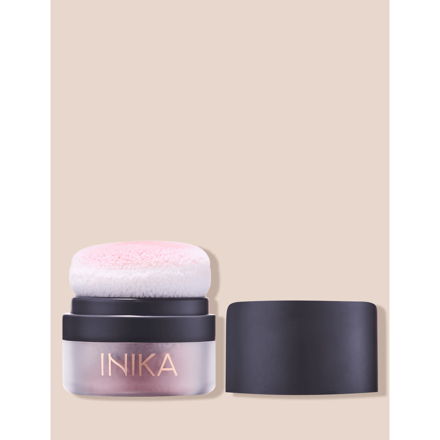 INIKA Organic Mineral Blush Puff Pot (Rosy Glow)