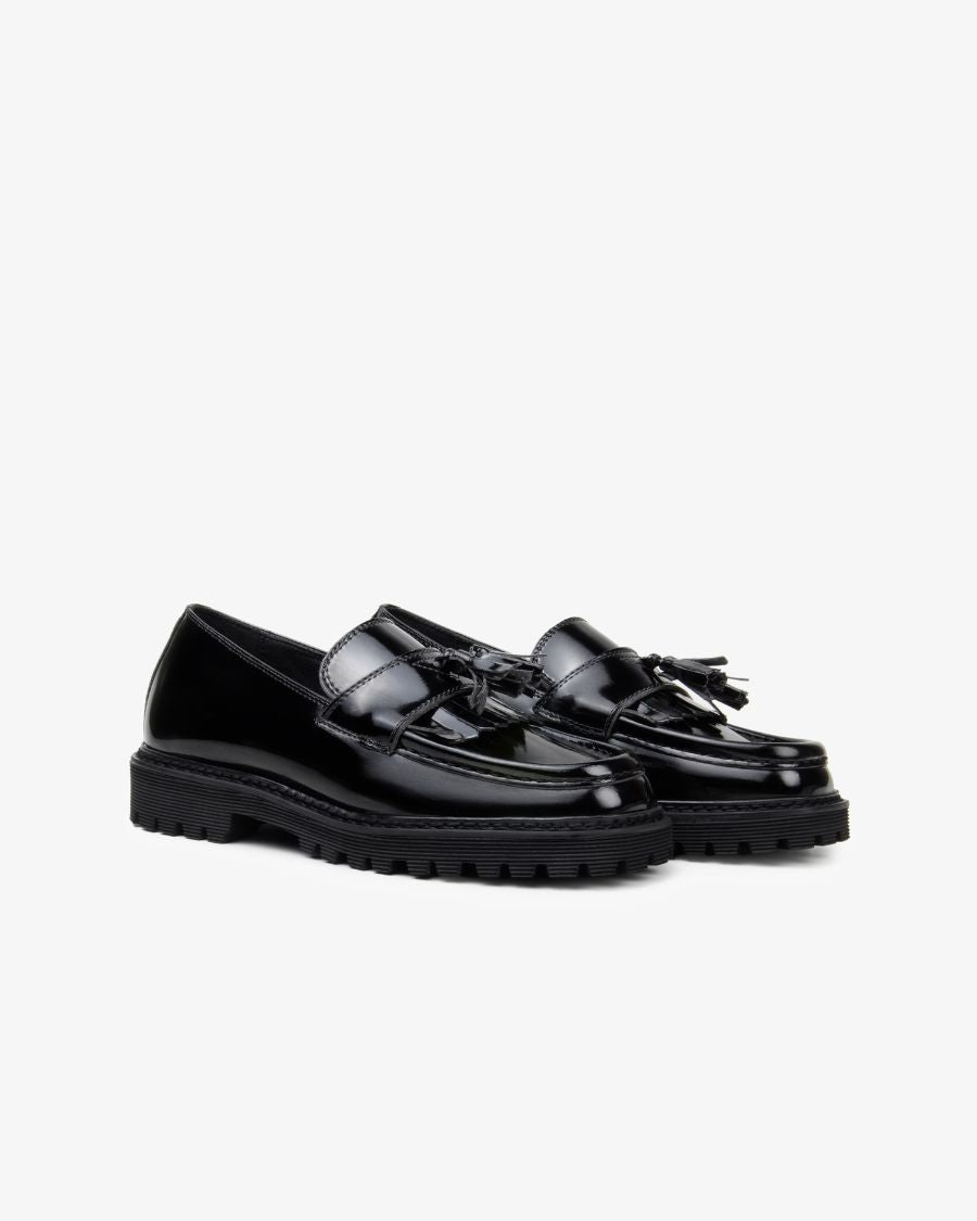Mater Patent Loafer in Black from Nōskin