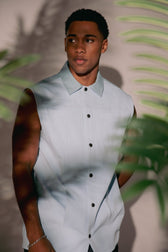 Blue Collar Vest - Vegan America