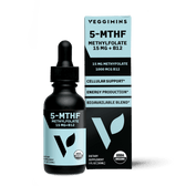 Organic Methylfolate 15mg + B12 - Vegan America