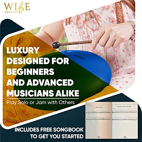 Wise Harmony 6 Inch Steel Tongue Rain Drum