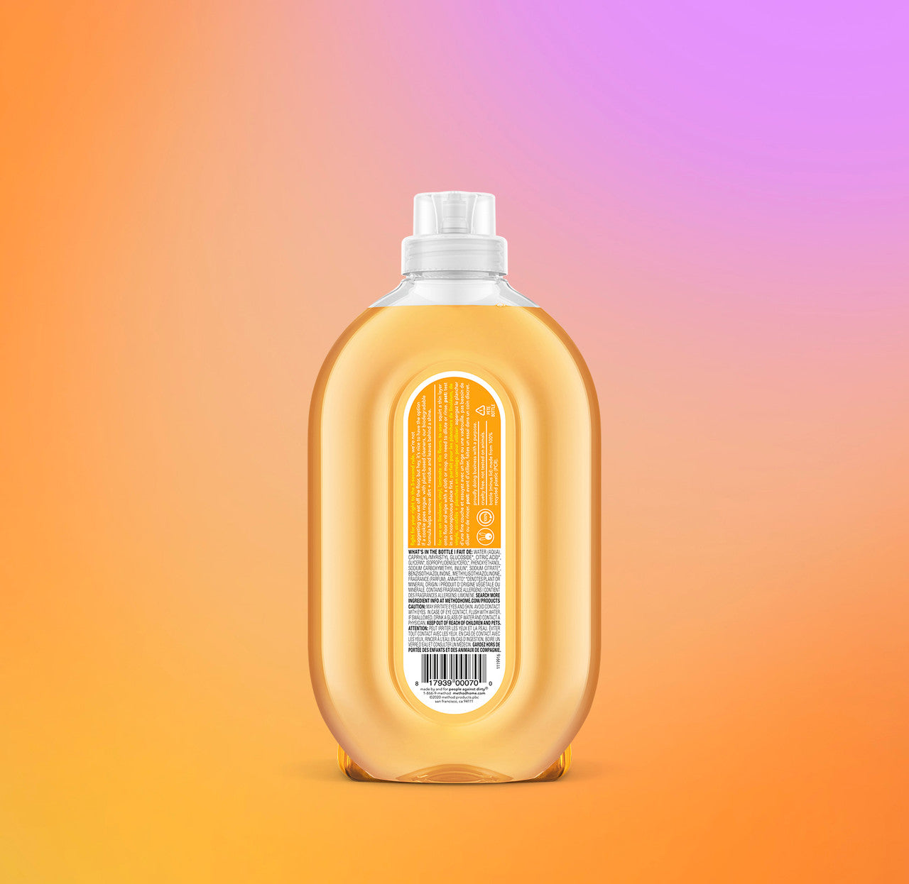 squirt + mop hard floor cleaner - ginger yuzu, 25 fl oz