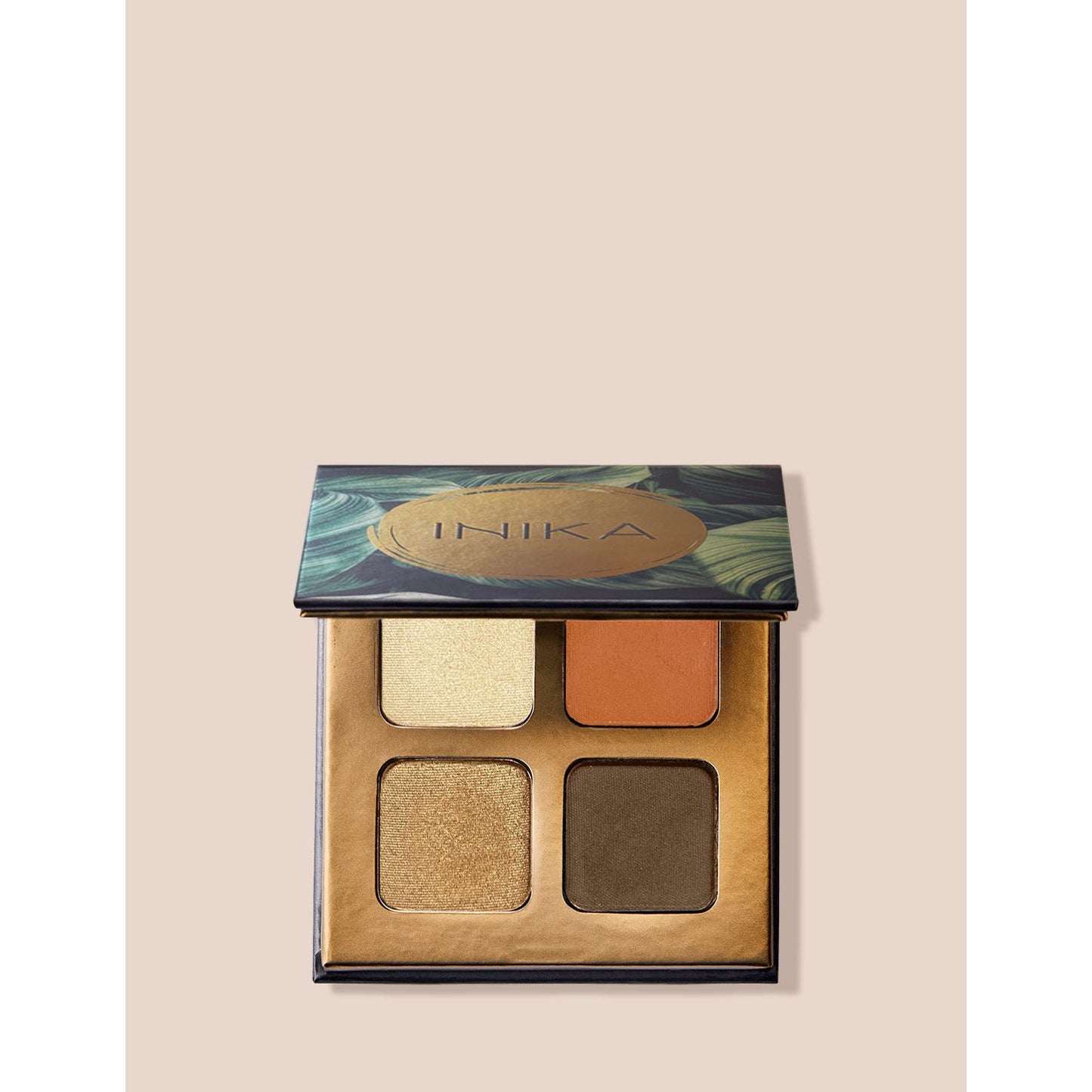INIKA Organic Quad Eyeshadow Palette (Sunset)