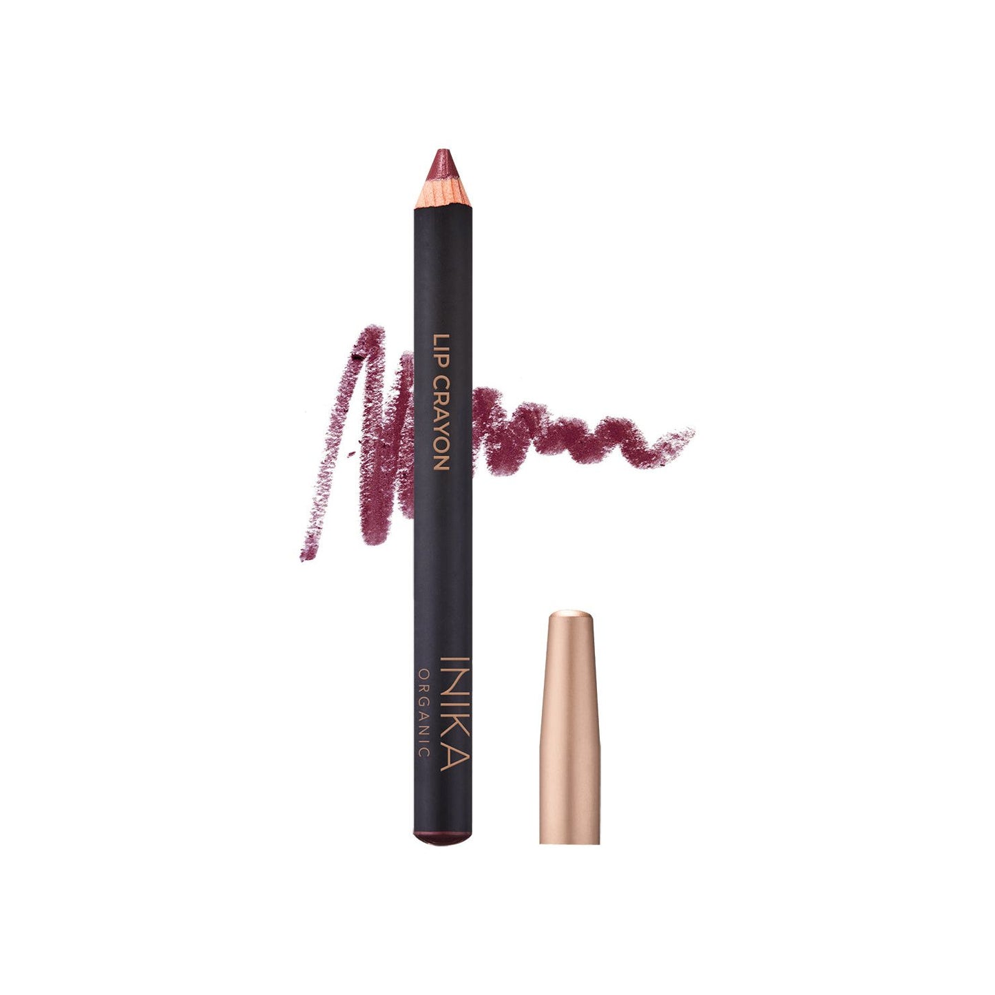 INIKA Organic Lipstick Crayon (Deep Plum) | INIKA Organic | 03