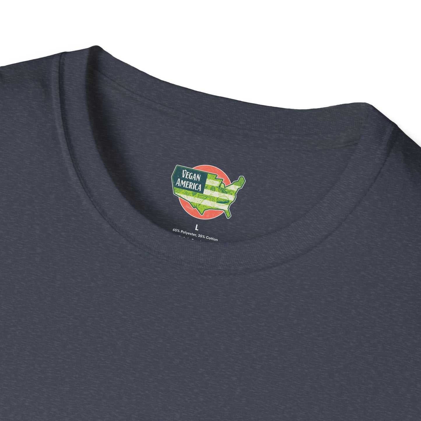 Unisex Vegan America T-Shirt, Eco-Friendly Apparel, Plant-Based Lifestyle Shirt, Perfect Gift for Vegans, Animal Rights Awareness Wear