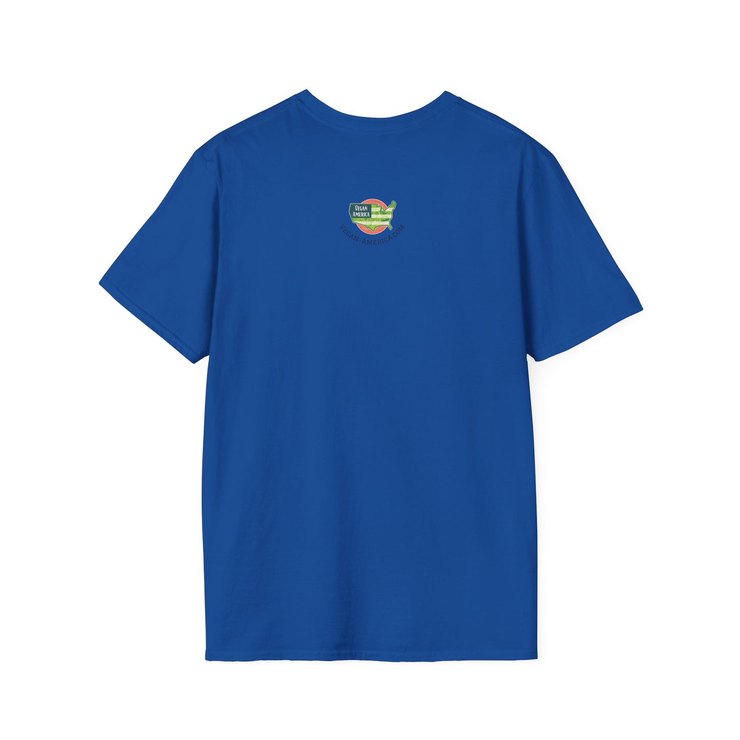 Unisex Vegan America T-Shirt, Eco-Friendly Apparel, Plant-Based Lifestyle Shirt, Perfect Gift for Vegans, Animal Rights Awareness Wear