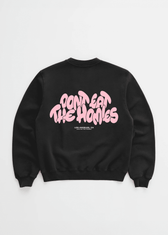 DONT EAT THE HOMIES BUBBLE CREWNECK - Vegan America