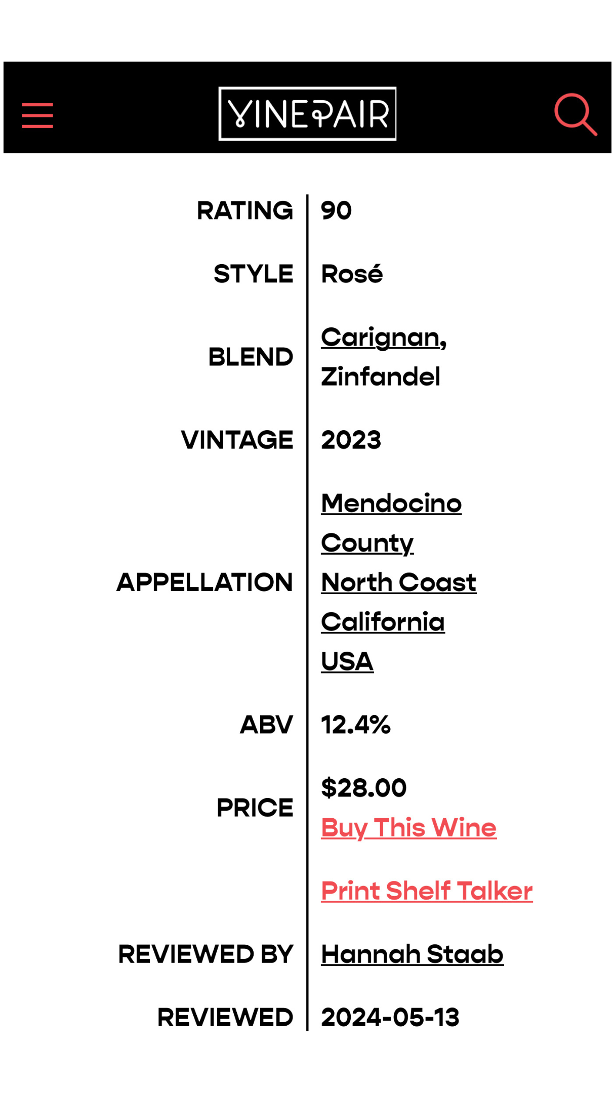 2023 Rosé