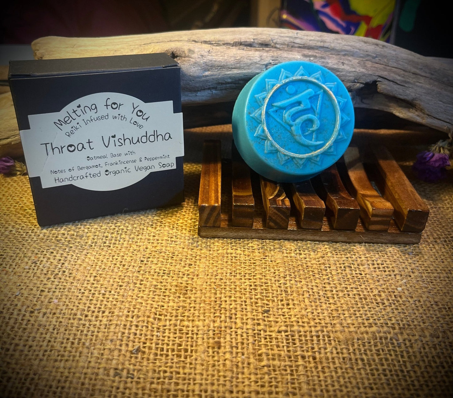 Throat Vishuddha Organic Chakra Soap - Vegan America