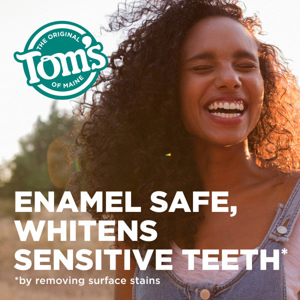 Sensitive + Whitening Fluoride-Free Soothing Mint Natural Toothpaste