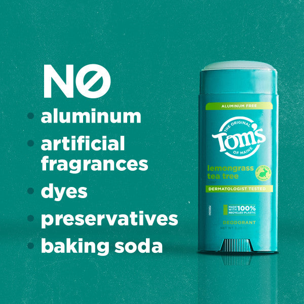 Lemongrass & Tea Tree Aluminium Free Deodorant