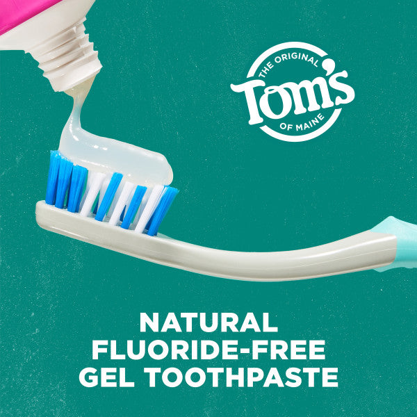 Fluoride-Free Antiplaque & Whitening Spearmint Natural Toothpaste Gel