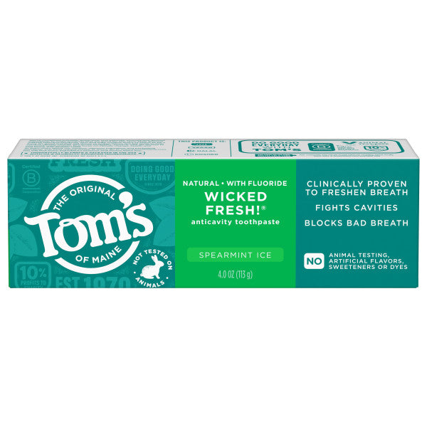 Wicked Fresh! Spearmint Ice Fluoride Natural Toothpaste