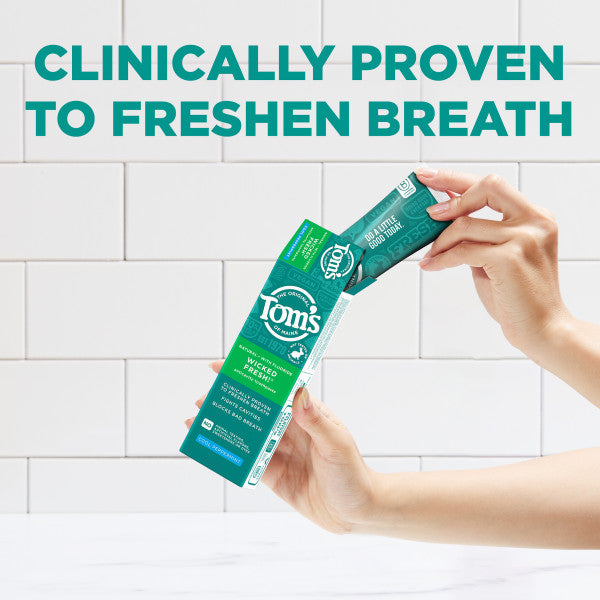 Wicked Fresh! Cool Peppermint Fluoride Natural Toothpaste
