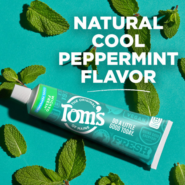 Wicked Fresh! Cool Peppermint Fluoride Natural Toothpaste