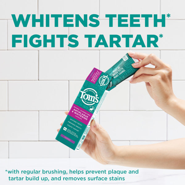 Fluoride-Free Antiplaque & Whitening Fennel Toothpaste