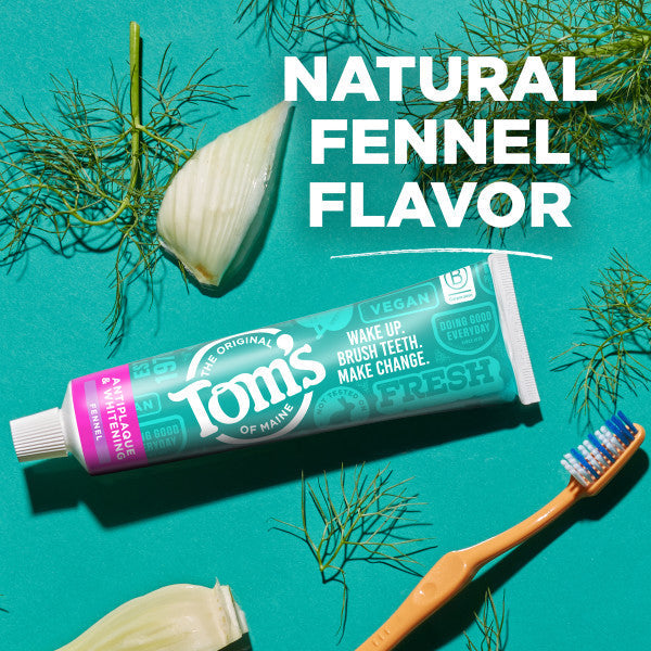Fluoride-Free Antiplaque & Whitening Fennel Toothpaste