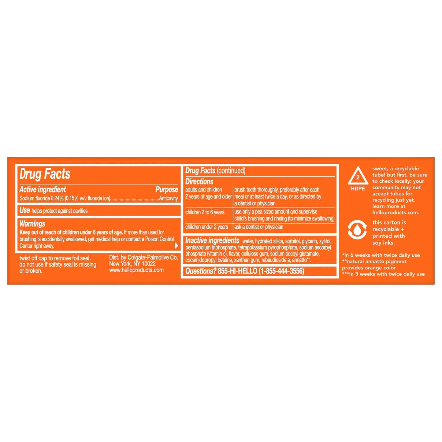 hello vitamin c whitening toothpaste with fluoride