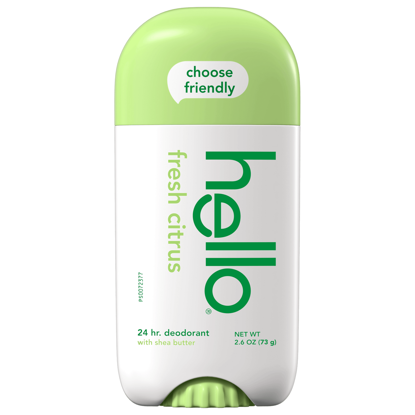 hello fresh citrus aluminum free deodorant with shea butter