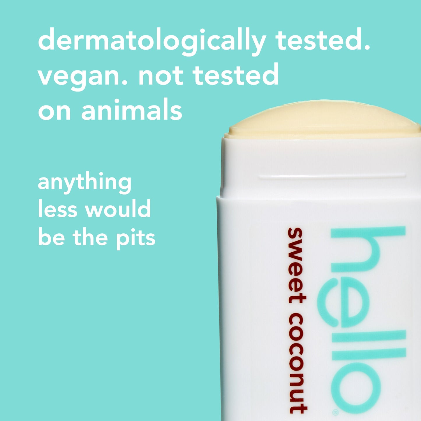 hello sweet coconut aluminum free deodorant with shea butter