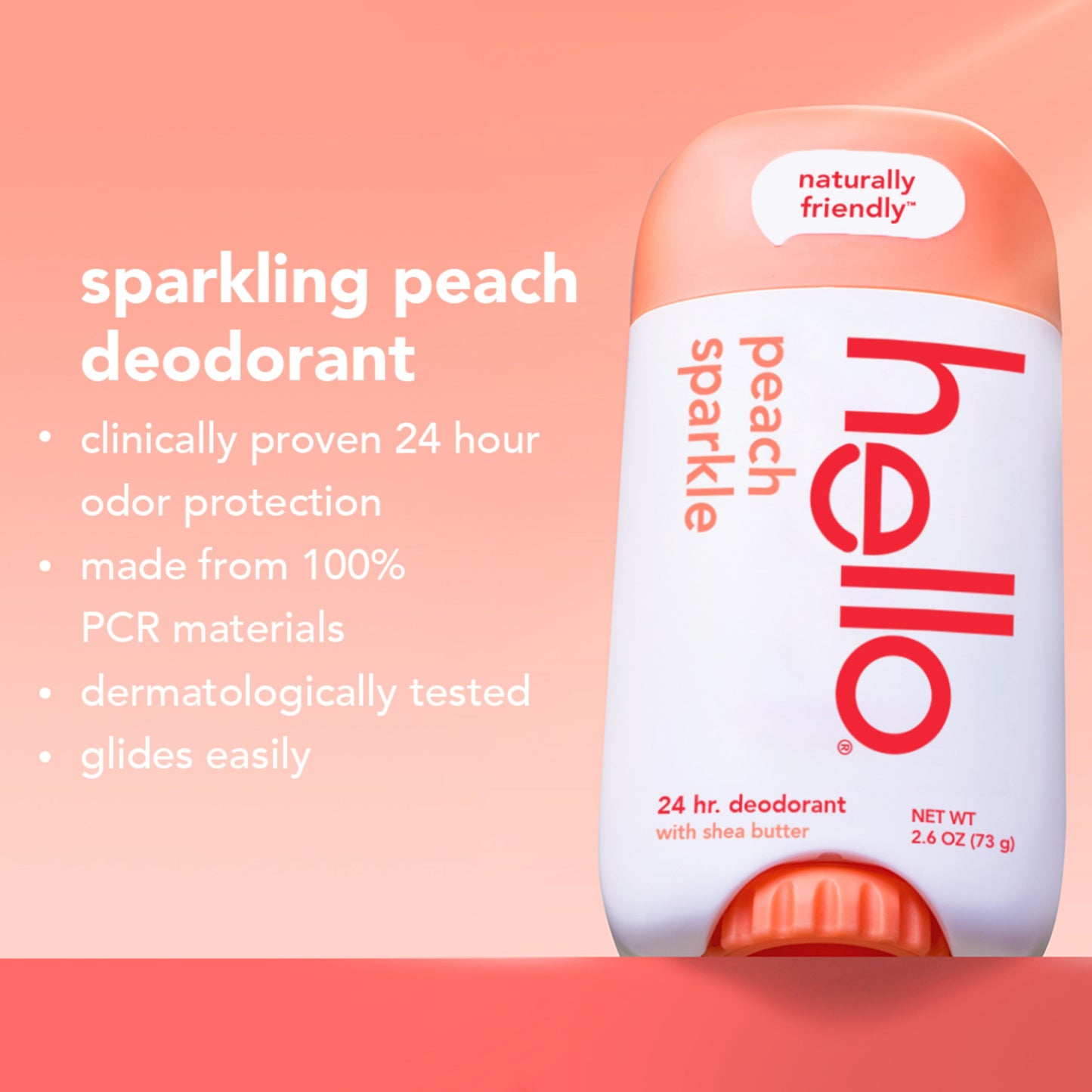 hello sweet + peachy deo duo