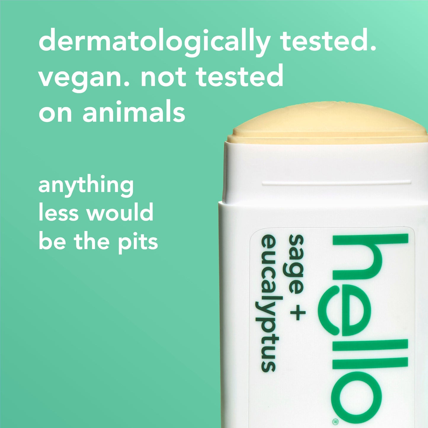 hello sage + eucalyptus aluminum free deodorant with shea butter