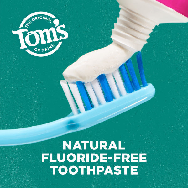 Fluoride-Free Antiplaque & Whitening Peppermint Natural Toothpaste (2 Pack)