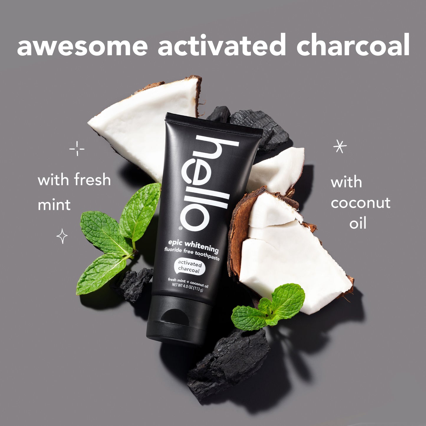 hello epic whitening charcoal toothpaste twin pack