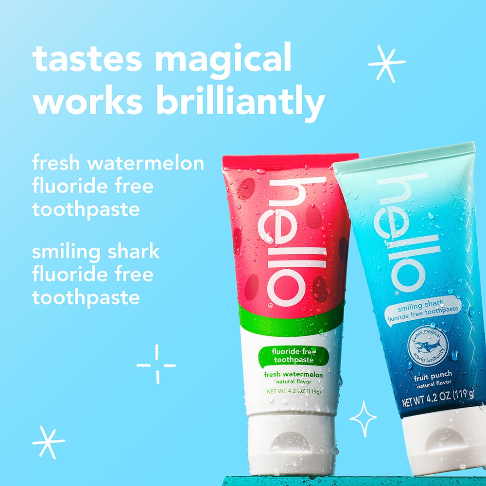 hello kids fluoride-free toothpaste bundle