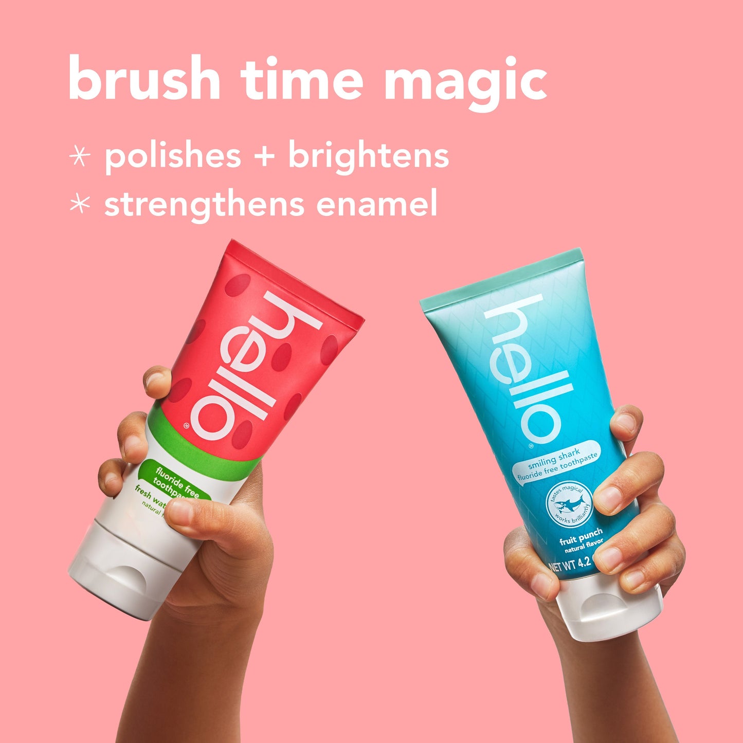 hello kids fluoride-free toothpaste bundle