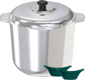 Stock Pot with Lid 14 Quarts - Vegan America