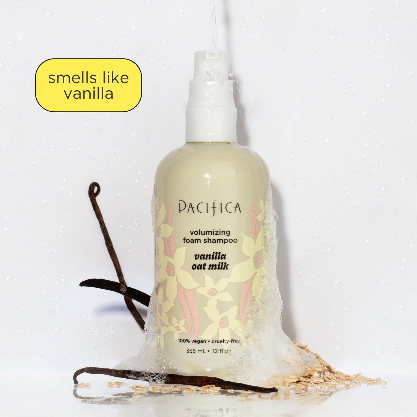Vanilla Oat Milk Volumizing Foam Shampoo
