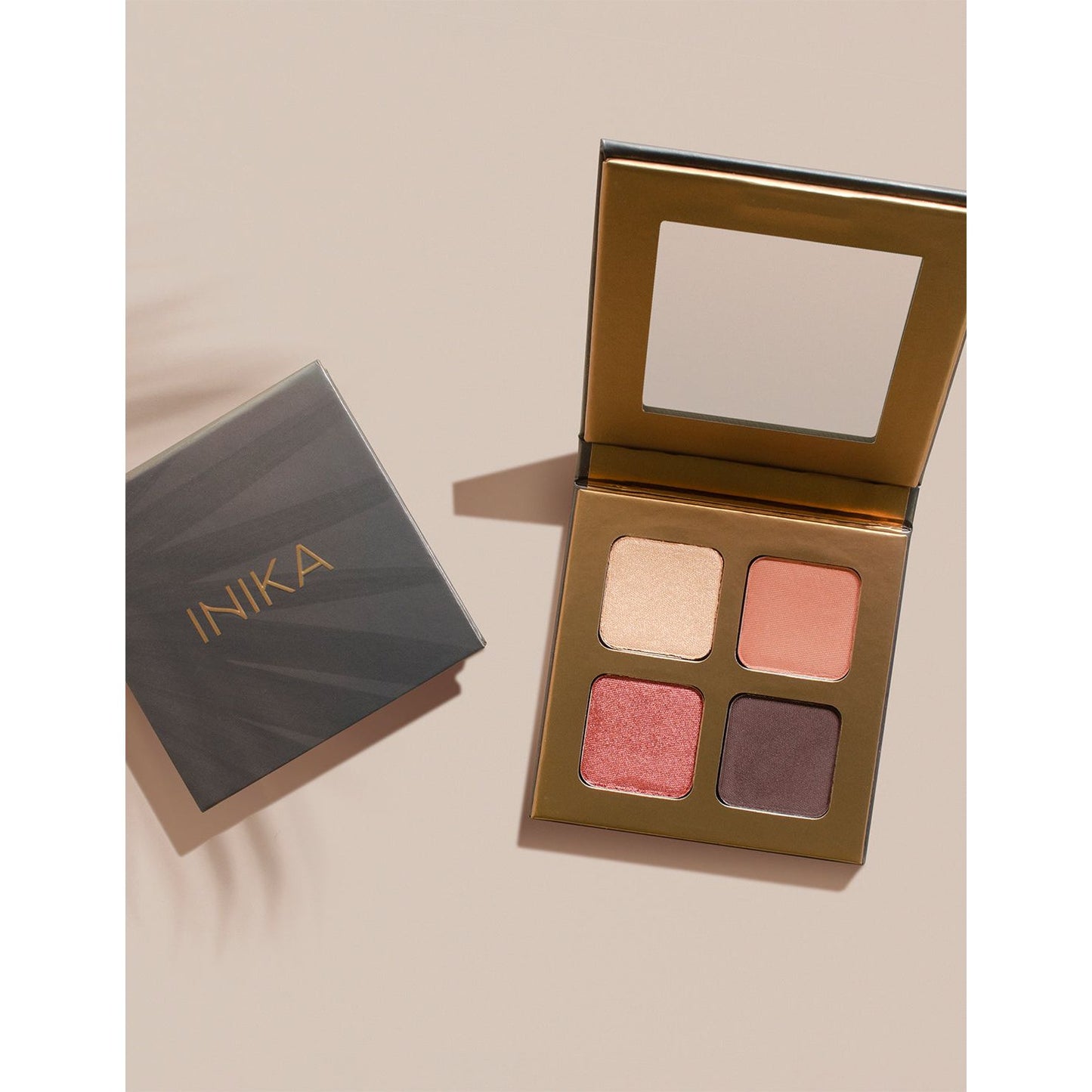 INIKA Organic Quad Eyeshadow Palette (Flowers)