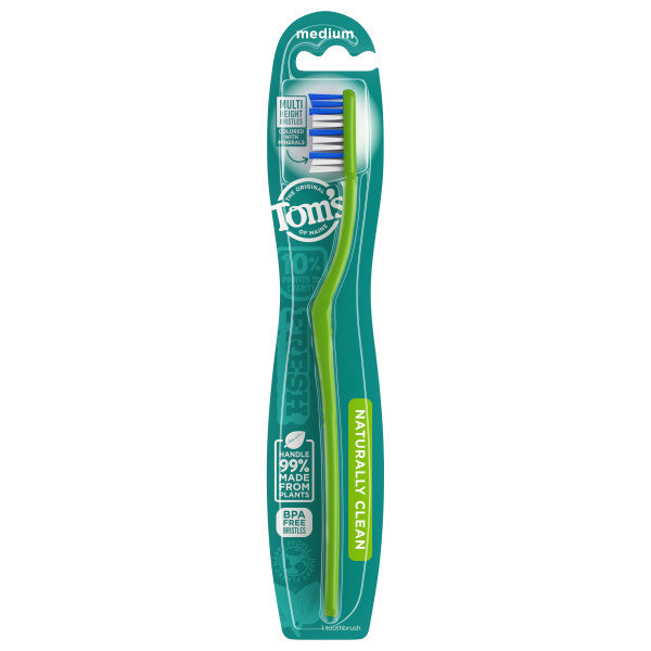 Naturally Clean Medium Toothbrush