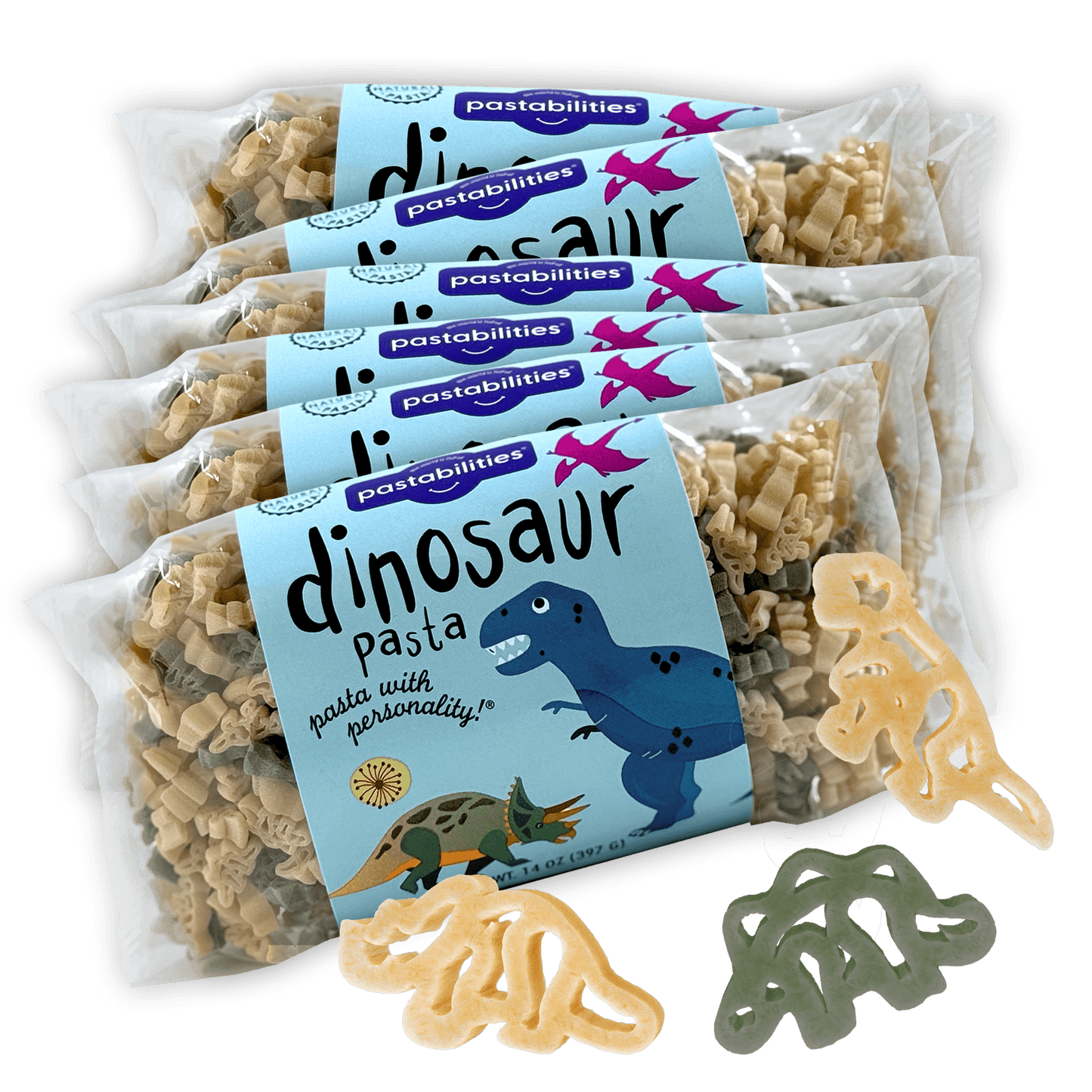 Dinosaur Pasta - Vegan America