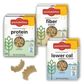 Ruffles Pasta Variety Pack: Protein, Fiber & Lower Calorie - Vegan America