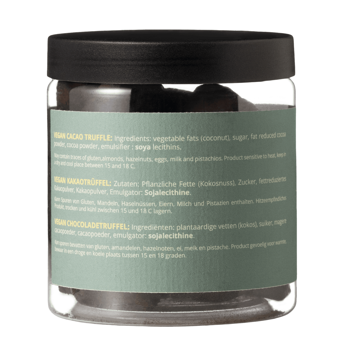 Vegan Summer Truffles Gift Jar 130g | Dairy-Free Summer Chocolate - Vegan America