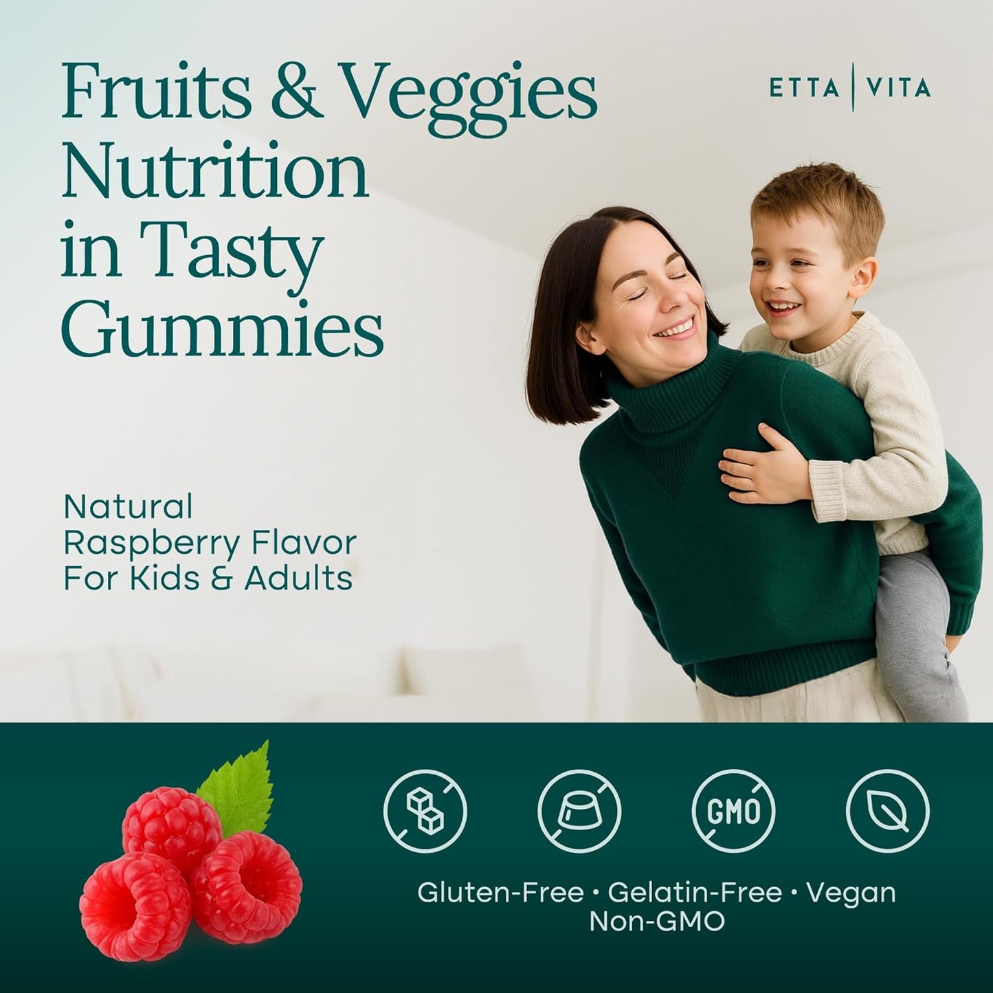 Fruits and Veggies Gummies Supplement - Vegan America