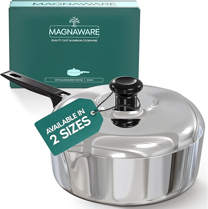 12 Inch Sauté Pan with Lid - Vegan America