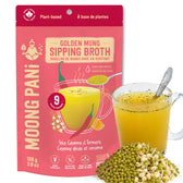 Cayenne Pepper, Turmeric Golden Broth | 18g Plant-Protein/pouch | 9 Cups - Vegan America