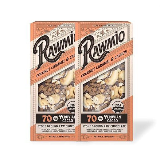 Coconut Caramel & Crushed Cashew Bark - Vegan America