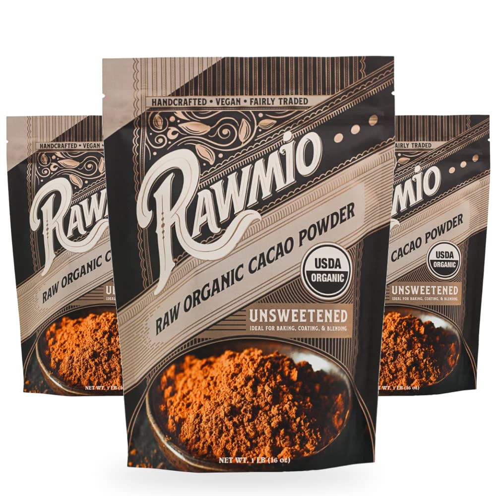 Raw Organic Cacao Powder - 16 oz - Vegan America