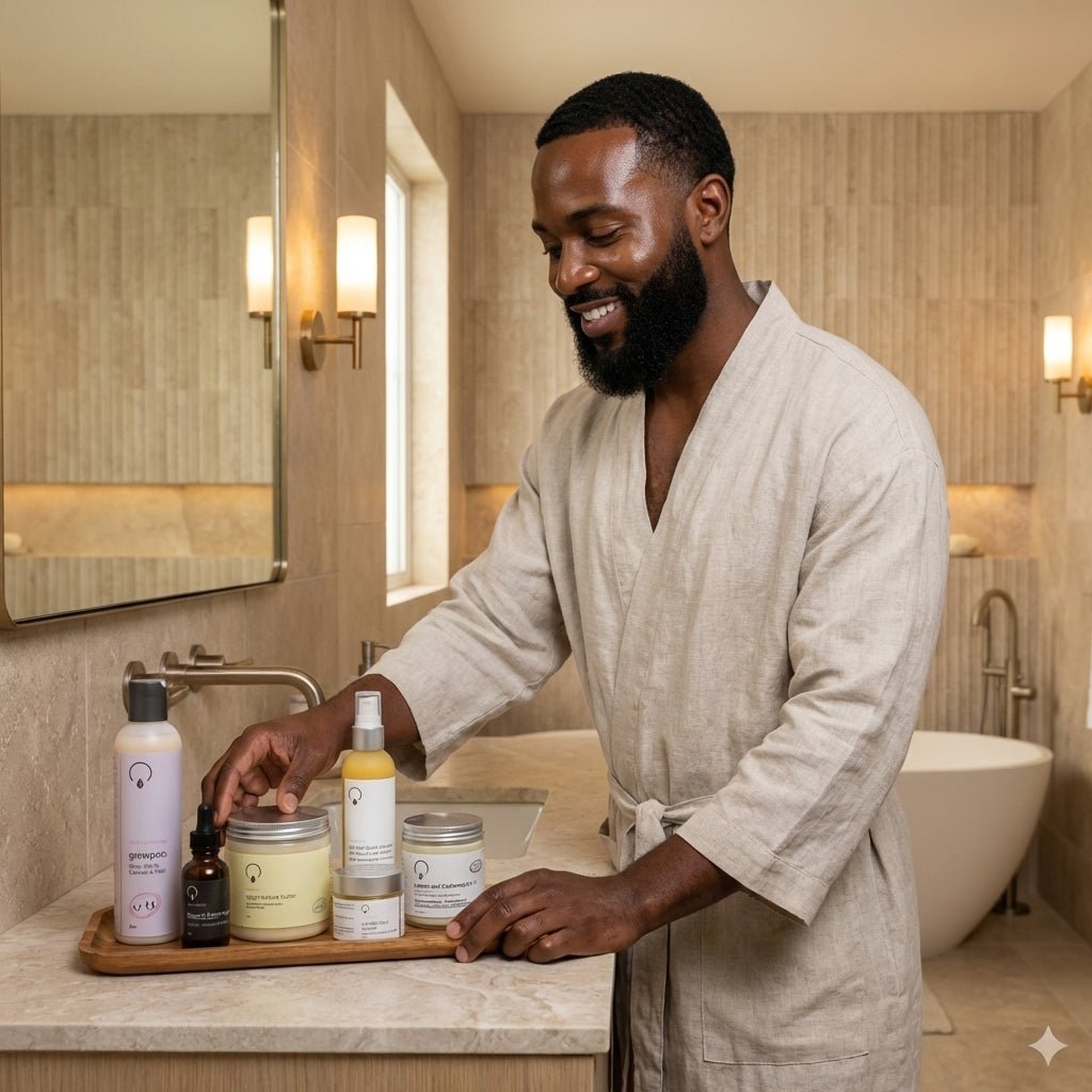 Beard Growth & Clear Skin Kit - Vegan America