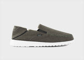 SunSlide Hemp Slip-on for Women in Dark Green - Vegan America