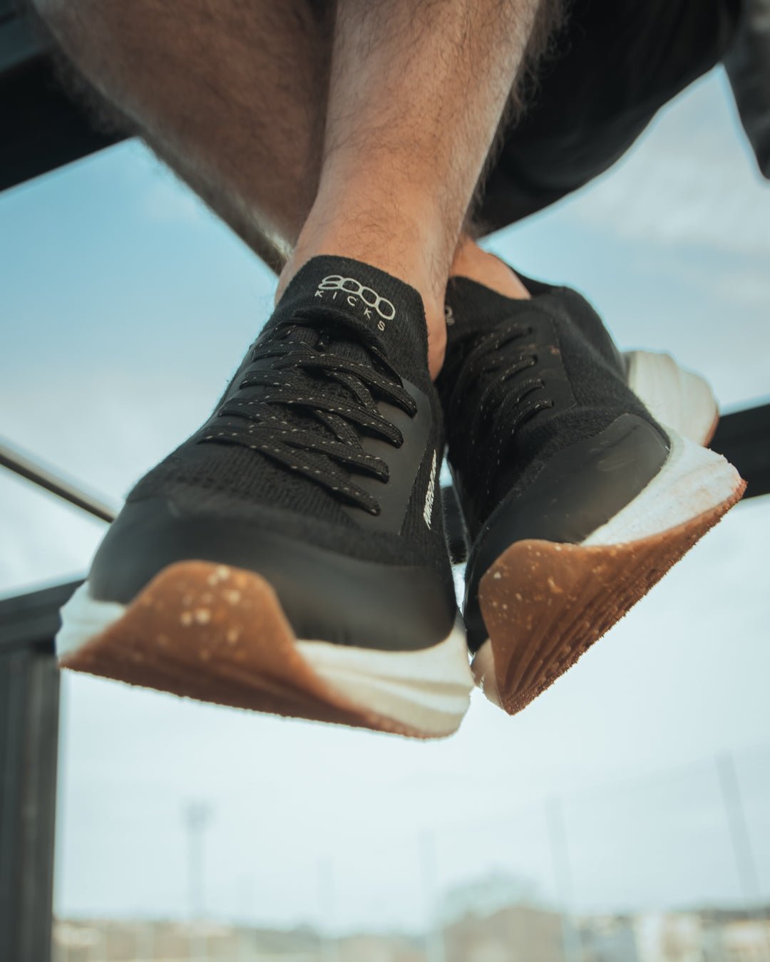 Runners for Women in Black and White - Vegan America