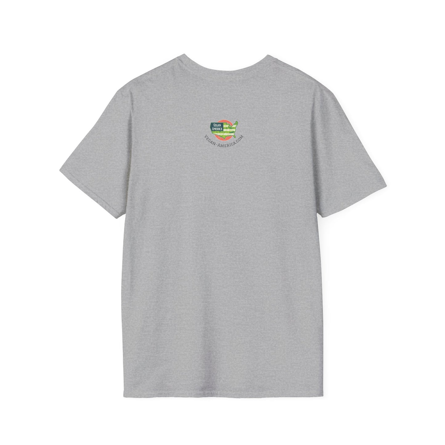 Unisex Vegan America T-Shirt, Eco-Friendly Apparel, Plant-Based Lifestyle Shirt, Perfect Gift for Vegans, Animal Rights Awareness Wear