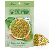 Sprouted Mung Dal Stew: Zesty Ginger & Turmeric | 33g Plant Protein | 3 Servings - Vegan America