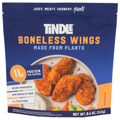 TiNDLE - Boneless Wings, 8.4oz