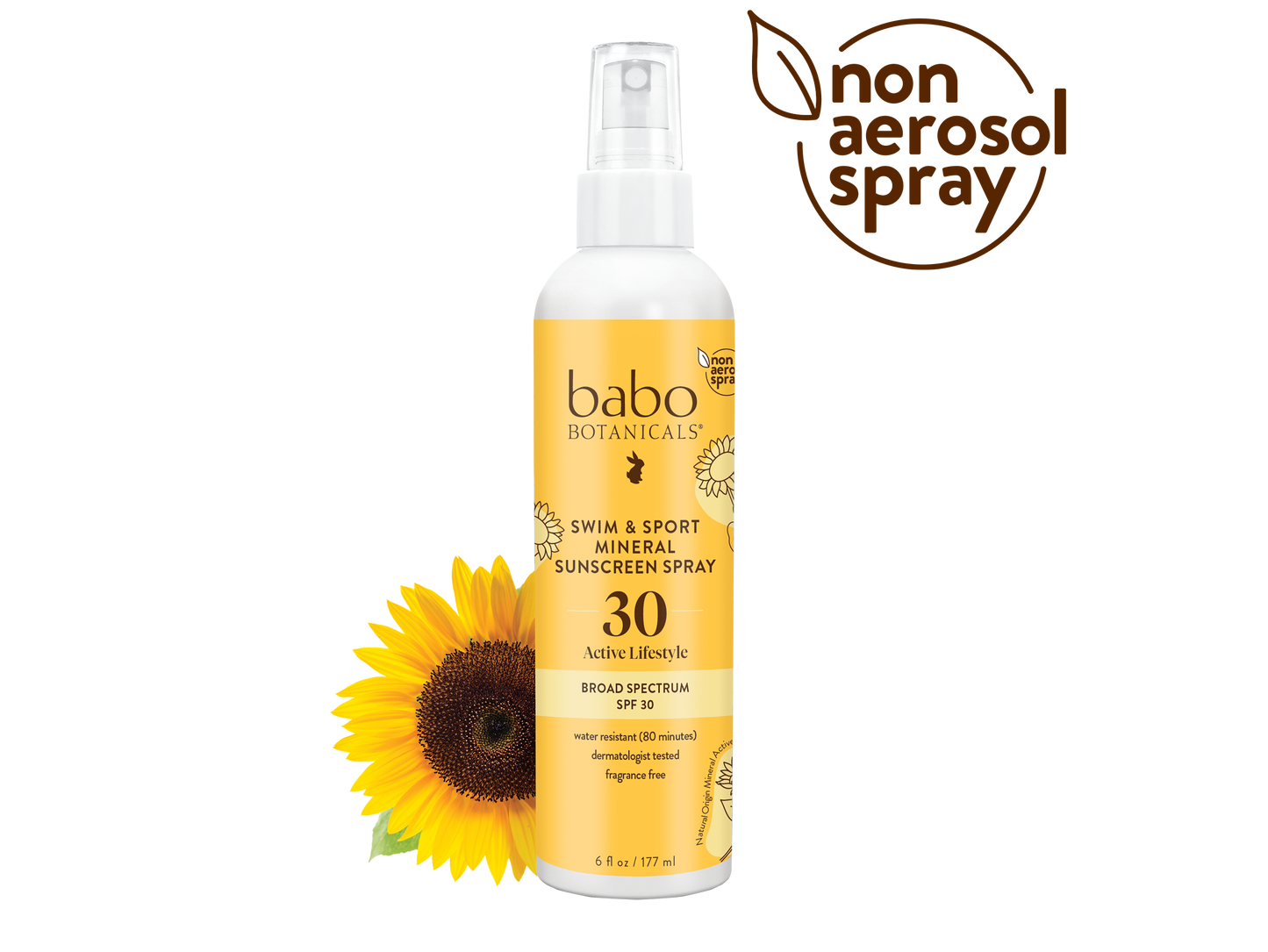 Swim & Sport Mineral Sunscreen Spray SPF30